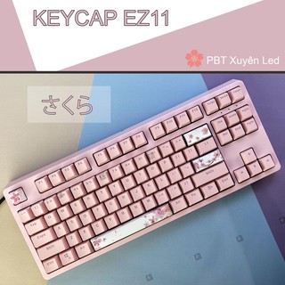 KeyCaps PBT Xuyên Led EZ Các Mẫu