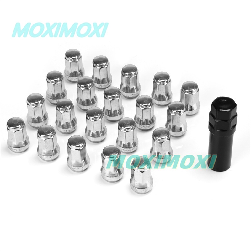 Set 20 Đai Ốc Khóa Bánh Xe Ô Tô 32mm M12X1.5 1.25