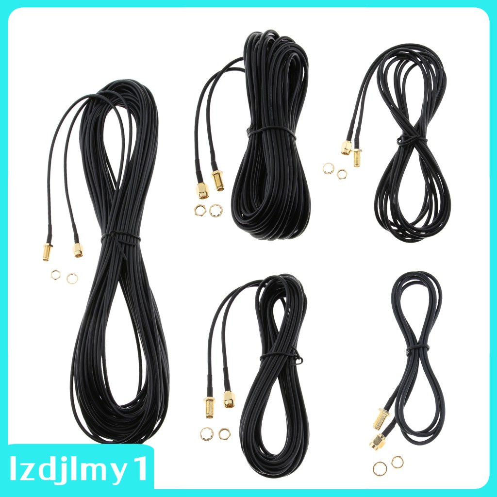 Dây Cáp Ăng Ten Rp-Sma Cho Wifi Không Dây 3.3ft | BigBuy360 - bigbuy360.vn