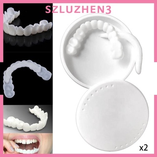 Set 2 hàm răng giả chuyên dụng chất lượng cao ốp
