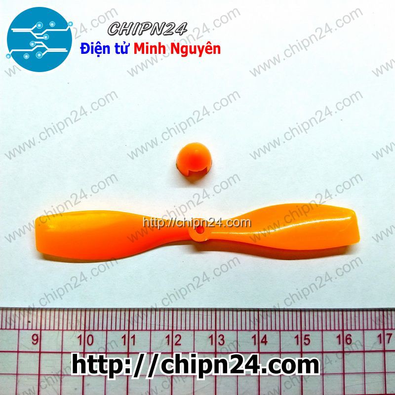 [1 CÁI] Cánh Quạt 75MM 2 Cánh Trục 2MM CAM