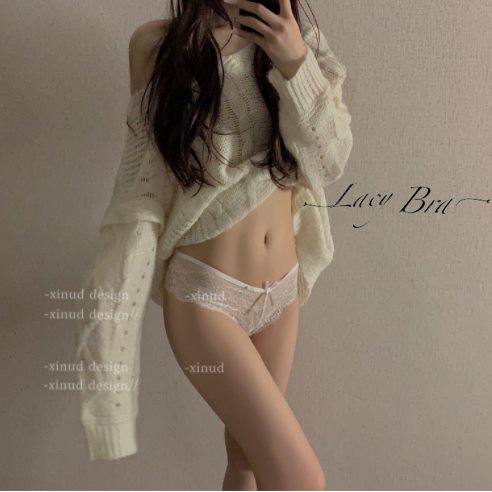 Quần Lót Ren Nữ Thiết Kế Dây Đan Chéo Siêu Sexy - Lacy Bra - QL41 | WebRaoVat - webraovat.net.vn