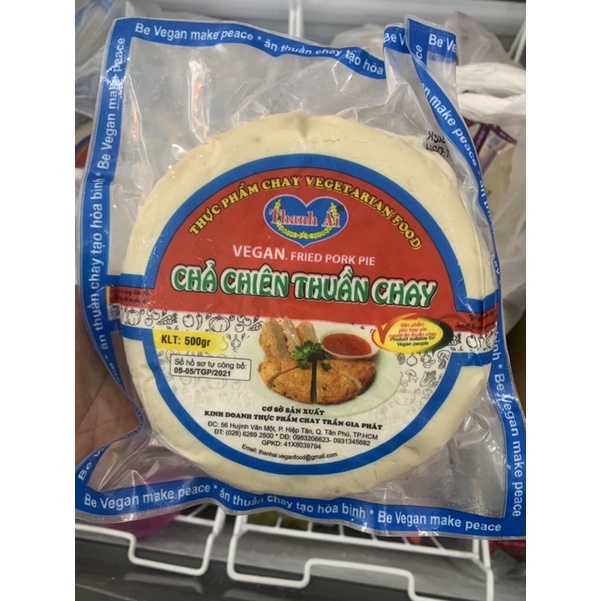 Chả Chiên Thuần Chay Thanh Ái 500g [ Chỉ Giao HCM ]