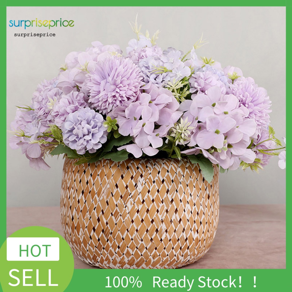 Set 5 Nĩa Cắm Hoa Giả Không Phai Màu Cho SPA