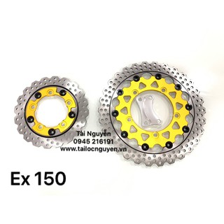 Cặp đĩa luôn pat rapido lòng nhôm cho honda winner và exciter150