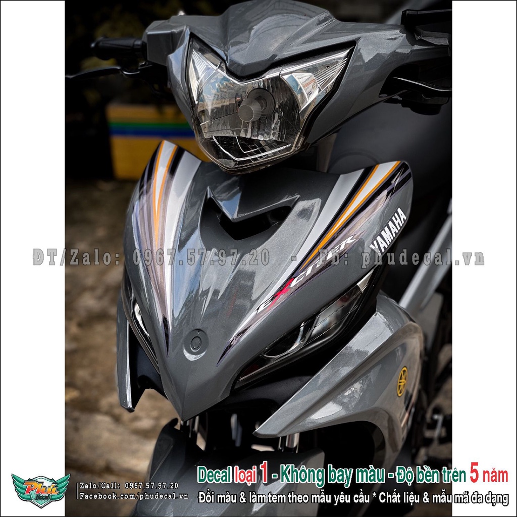 Tem rời Exciter 135 Xi măng (1)
