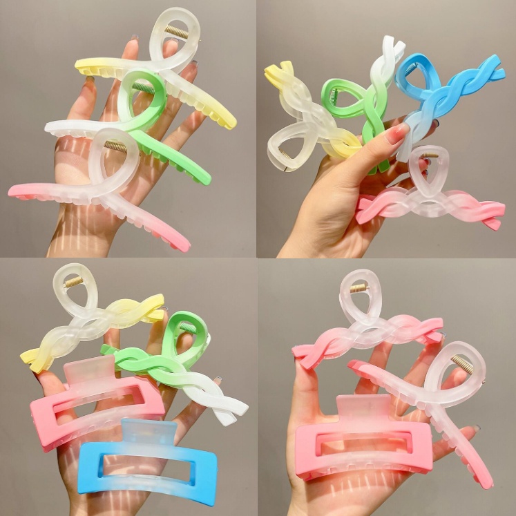 Kẹp Tóc Hình Cá Mập Nhiều Màu Thời Trang Hàn Quốc Cho Nữ