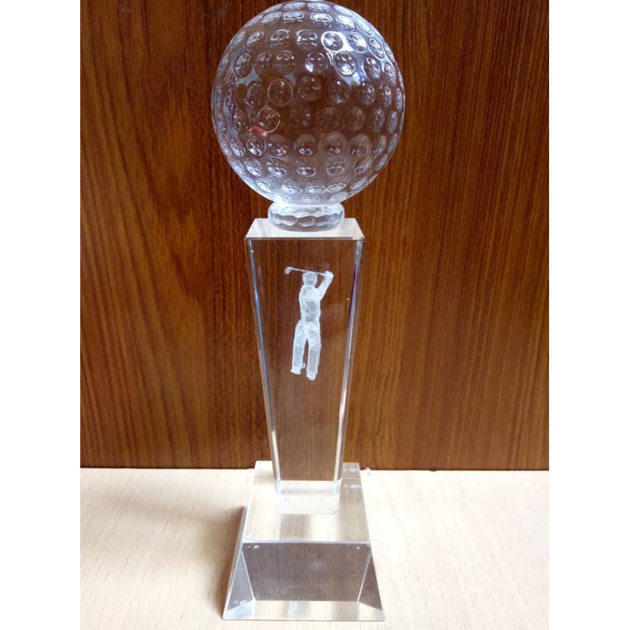 Toko Cúp Lưu Niệm Chương Trophy Crystal / Golf Cup / World Cup -P26