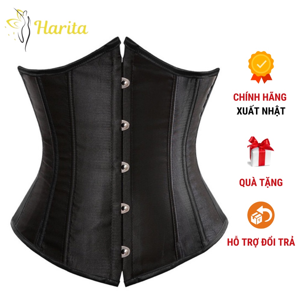 Áo corset gen nịt bụng định hình giảm eo cao cấp