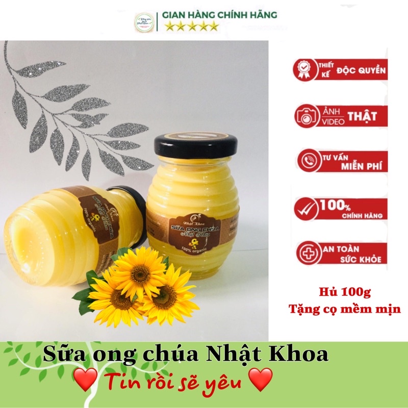 Sữa ong chúa 100% nguyên chất, có kiểm định ATTP
