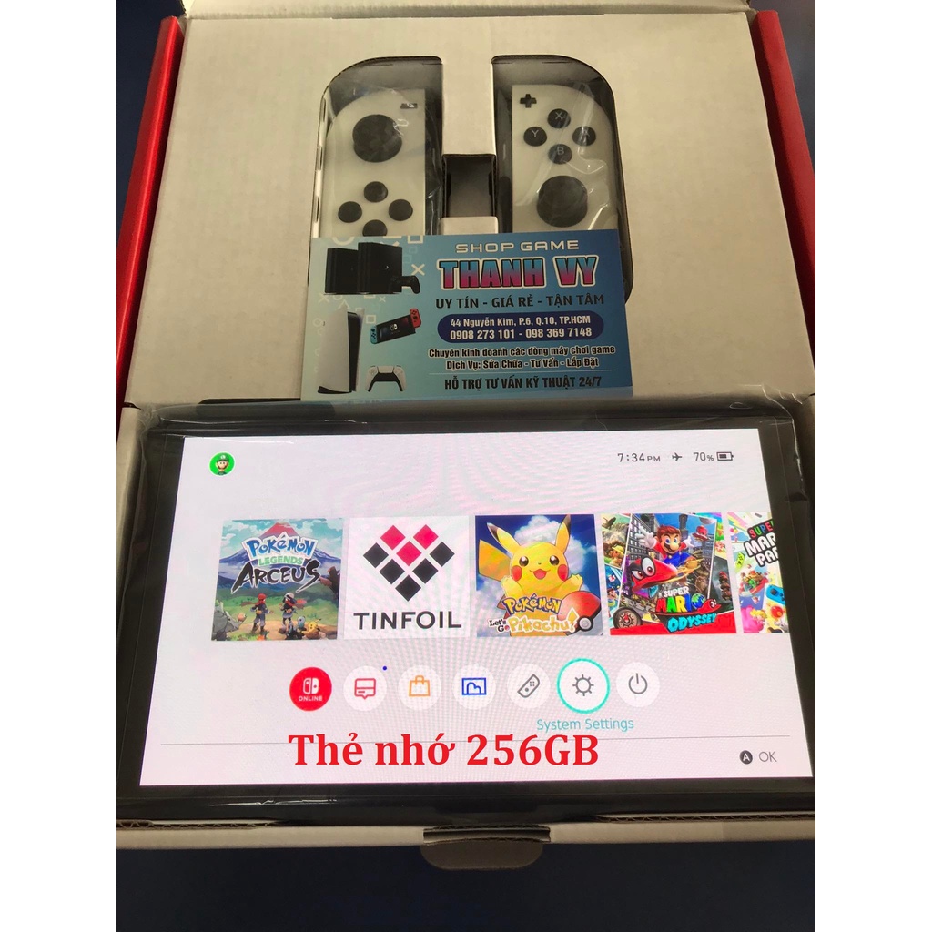 Máy Chơi Game Nintendo Switch OLED