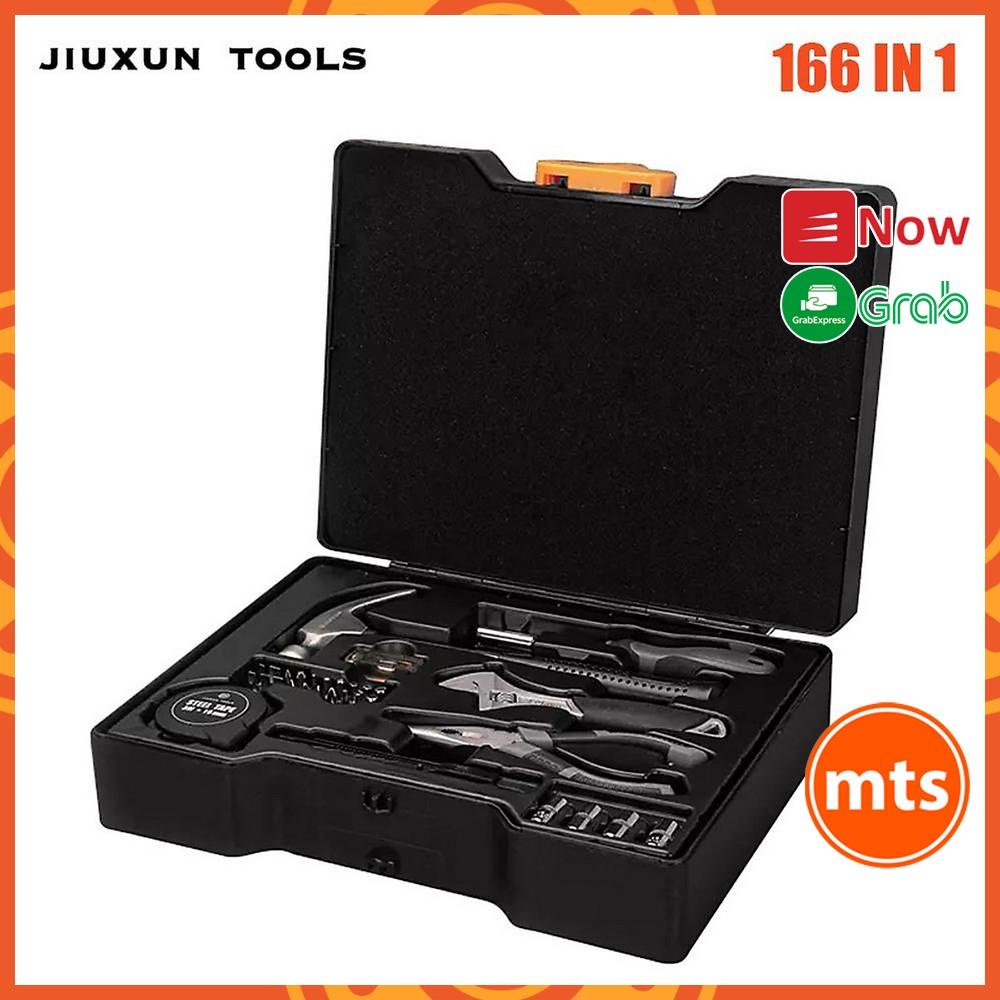 Bộ dụng cụ công cụ cầm tay Jiuxun 166 trong 1 Bộ dụng cụ sửa chữa gia đình - Minh Tín Shop