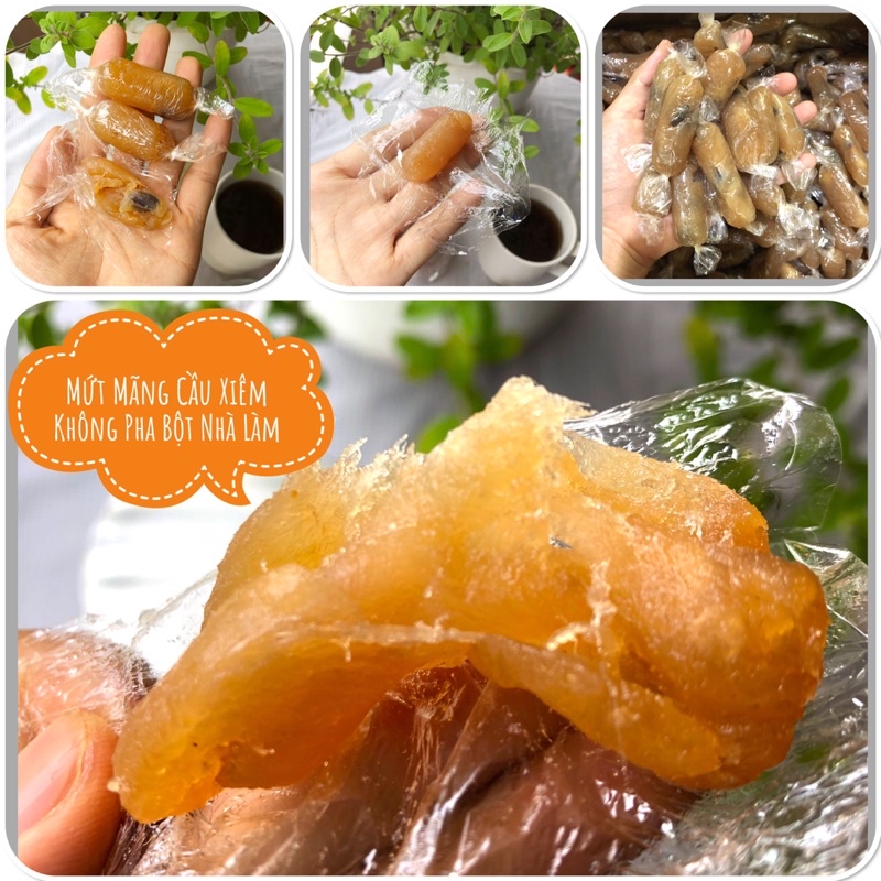 (ảnh thật cam thường) 500G Mứt Mãng Cầu Xiêm Nhà Làm Không Pha Bột