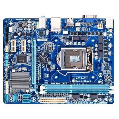 Mainboard Gigabyte 𝓕𝓡𝓔𝓔𝓢𝓗𝓘𝓟 Bo Mạch Gigabyte H61 - DS2 chính hãng Renew Box ( BH 36 tháng ) SPTECH COMPUTER