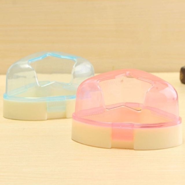 Nhà tắm sao cao 9.5cm, nhà tắm hamster, nhà tắm mica dày