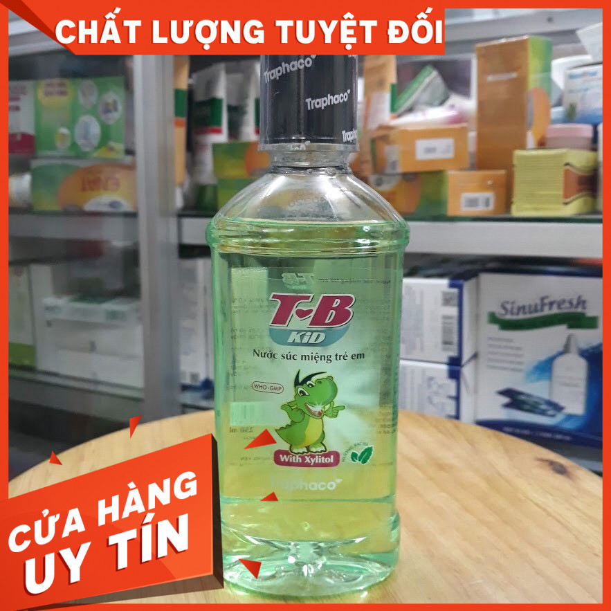 [CHÍNH HÀNG]Nước súc miệng TB kid trẻ em chai 250ml