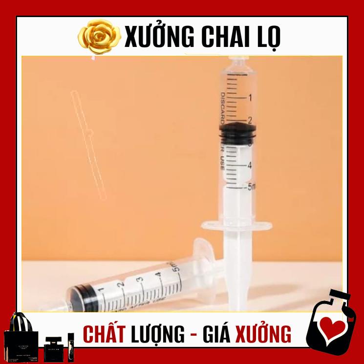 [TOP GIÁ RẺ] Ống xilanh 10ml có đầu chiết nước hoa, phụ kiện du lịch