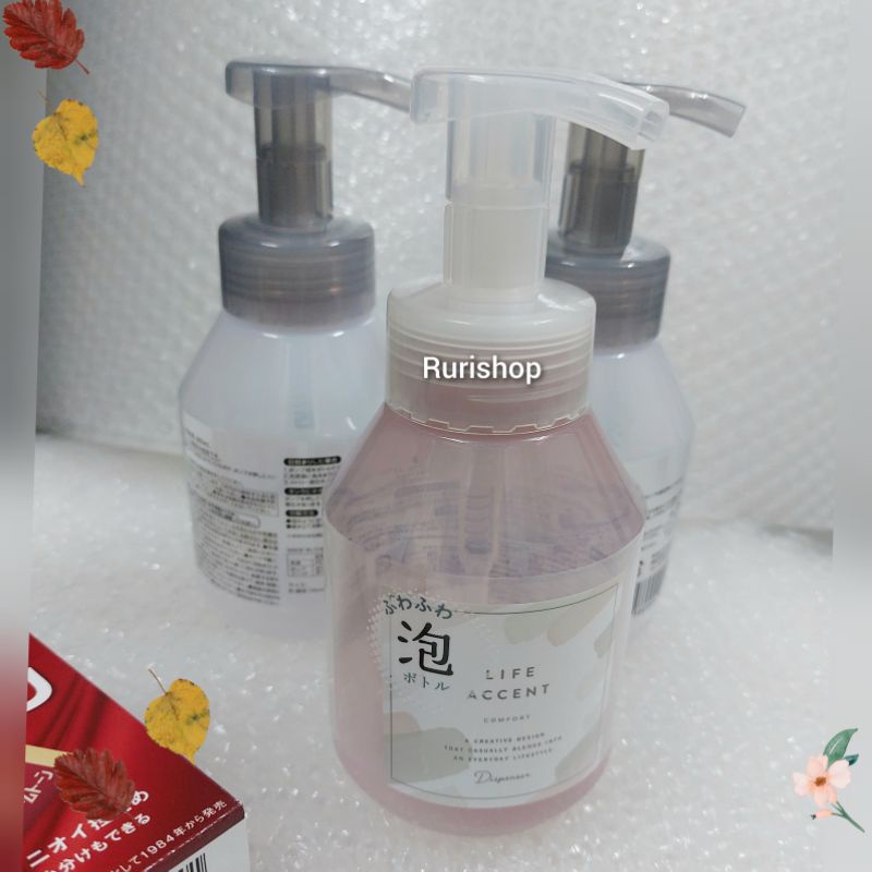 Bình xịt tròn tạo bọt 380ml Nhật Bản