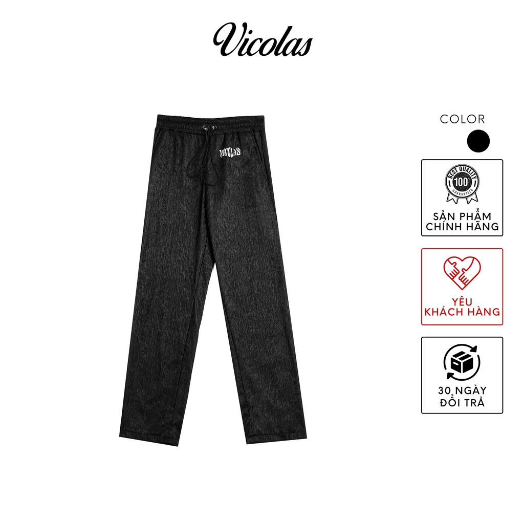 [Mã BMBAU50 giảm 7% đơn 99K] Quần dài nam chất liệu xốp gấm VICOLAS - ROAD SURFACE PANTS