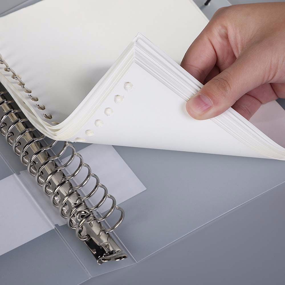 Sổ Tay Khổ A5 B5 Bìa Giấy Xoắn Ốc Tiện Dụng Cho Trường Học / Văn Phòng