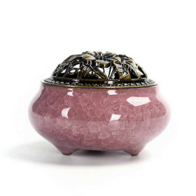 Lư xông trầm 🧡 FREESHIP + TẶNG 5 NỤ TRẦM CAO CẤP 🧡 Lư xông trầm hương Hưng Thịnh tròn trơn | BigBuy360 - bigbuy360.vn