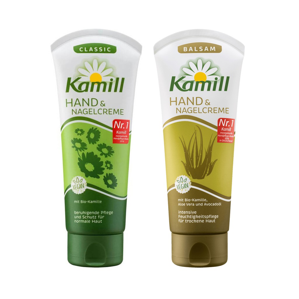 Kem dưỡng tay Kamill Hand & Nagelcreme, xách tay Đức