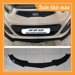 Cản trước thể thao 3 mảnh lắp cho xe Kia morning  đời 2007_2012 và 2013_2020