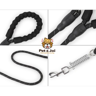 DÂY DẮT TRỢ LỰC LÒ XO CHO CHÓ