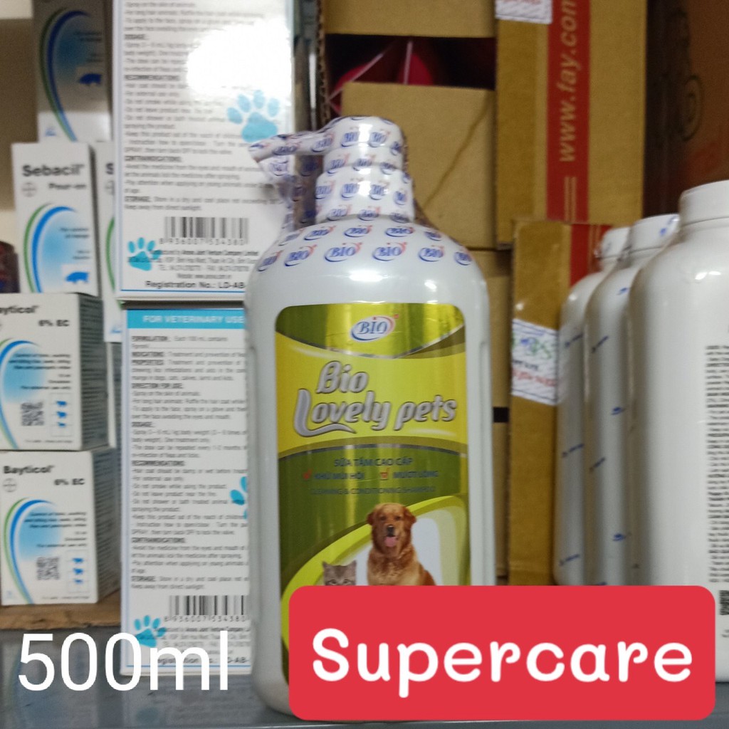Sữa Tắm Bio Lovely Pet 500Ml