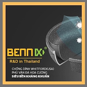 Chảo sâu lòng đáy từ, chảo xào vân đá chống dính Bennix BN-28X