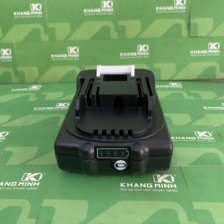 Vỏ pin Makita adaptor Led new 18V -21V, 5S - 1P, 1 hàng cell