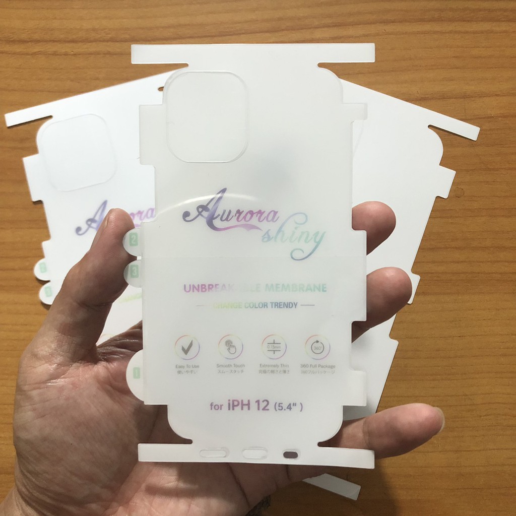 Dán Dẻo PPF Cho iP X, XS, XS Max, 11,11Pro, 11PRM,12, 12Pro, 12ProMax, 13, 13Pro-13PRM - Giảm Trầy Thân Máy Hiệu Quả