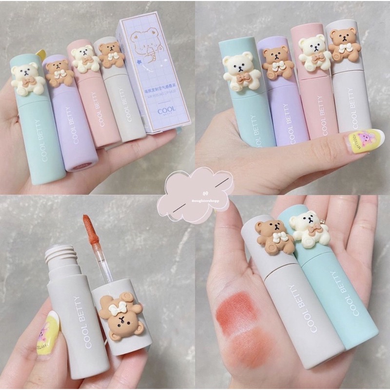 Son kem bùn Coolbetty vỏ gấu cute