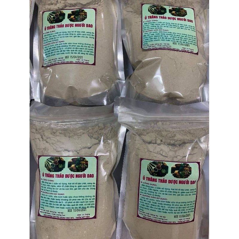 Bột Ủ trắng thảo dược người Dao an toàn, hiệu quả