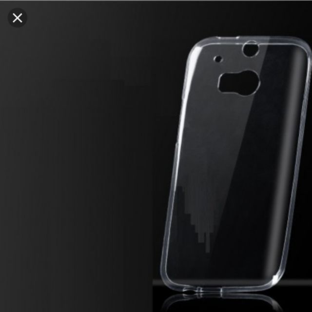 Bộ 2 ốp dẻo silicon trong suốt htc one M9 hàng cao cấp