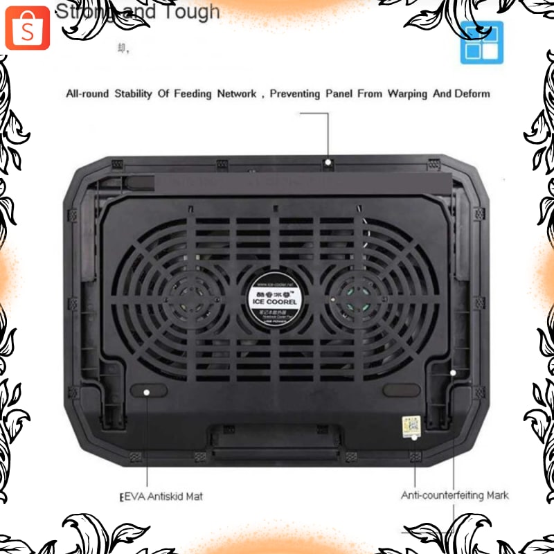 Đế Tản Nhiệt Cho Laptop Notebook Macbook Đứng 2fan | BigBuy360 - bigbuy360.vn