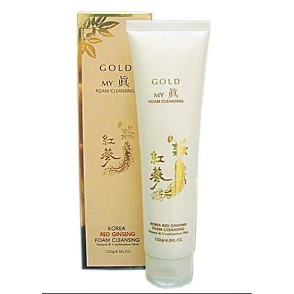 Sữa Rửa Mặt Sâm Vàng My Gold Hàn Quốc