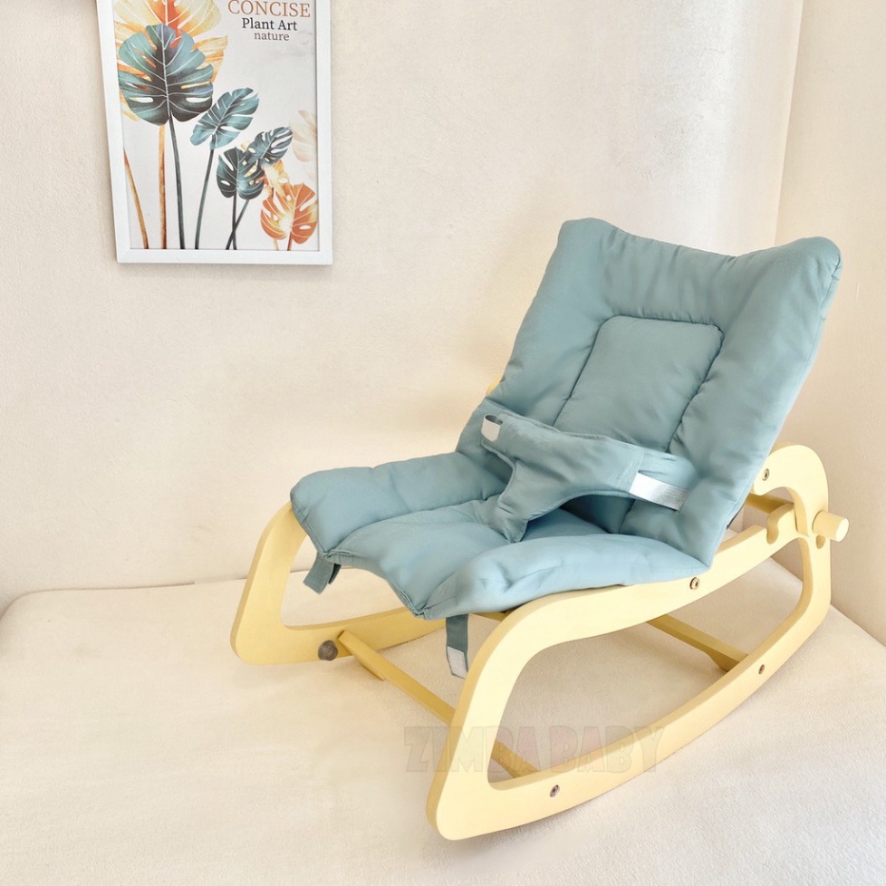 XẢ KHO Ghế bập bênh đa năng cho bé ROCKING CHAIR, quà tặng khắc tên và ngày sinh cho bé