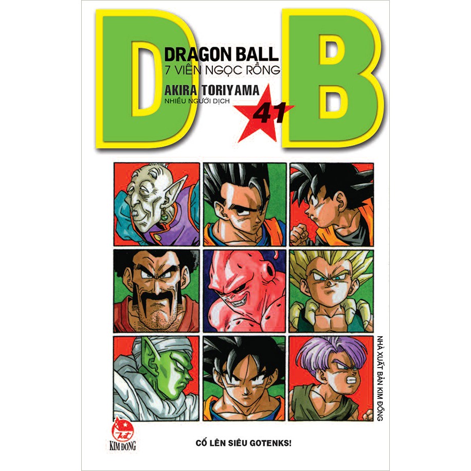Truyện tranh Dragon Ball - Tập 41 - Sách 7 viên ngọc rồng - NXB Kim Đồng