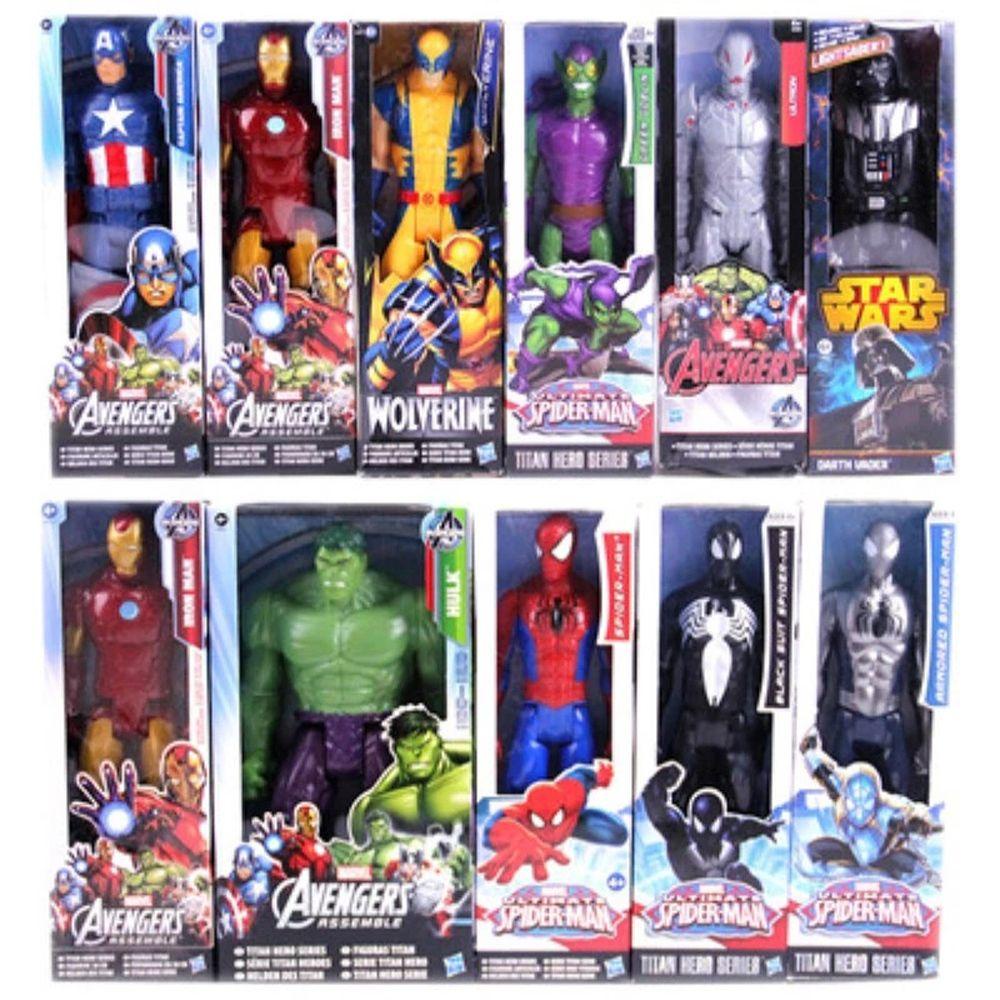 Mô Hình Nhân Vật Người Nhện / Thor / Hulk 12 &quot;/ 30cm