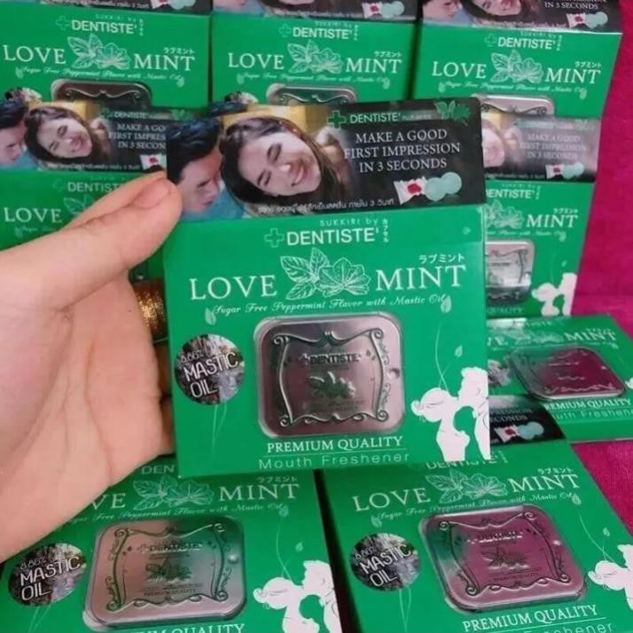 Kẹo the bạc hà thái lan love mint