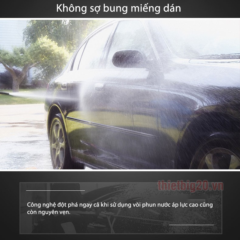 Miếng dán chống nước gương kính Nano Nhật Bản, chống mờ cho gương chiếu hậu và kính chắn gió xe hơi GXE30