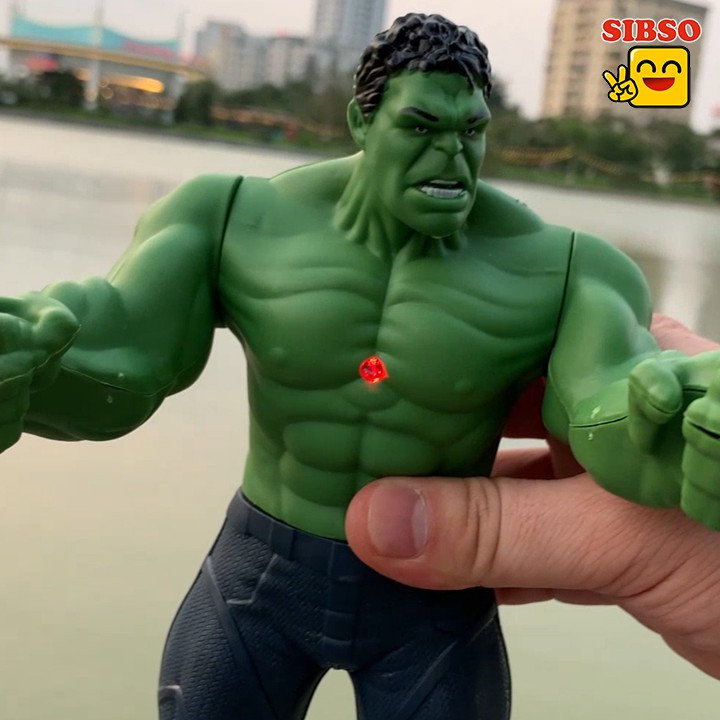 ĐỒ CHƠI MÔ HÌNH SIÊU NHÂN HULK NGƯỜI KHỔNG LỒ XANH A0684 - SIBSO