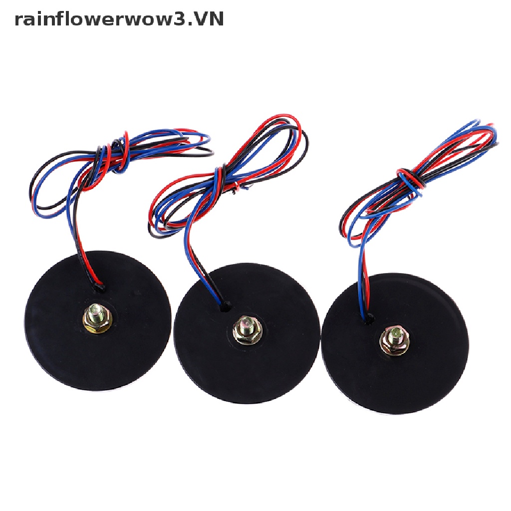 1 Đèn Phanh Tròn 24 Bóng LED Gắn Đuôi Xe Hơi / Xe Máy Phản Quang