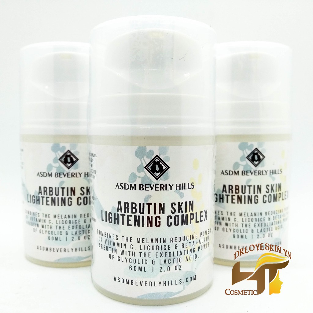 Kem dưỡng trắng sáng da xuất xứ Mỹ ASDM – Arbutin Skin Lightening Complex lọ 60ml