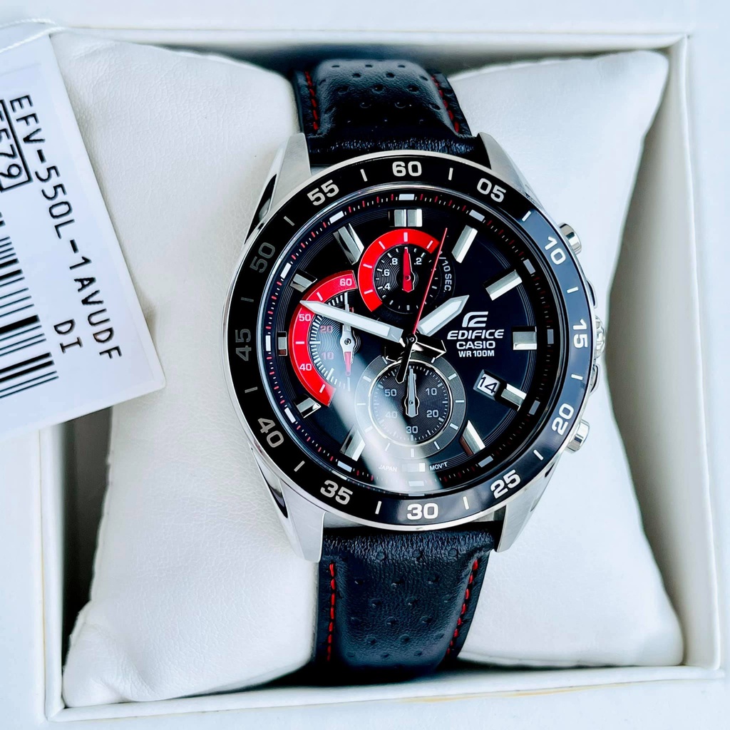 Đồng hồ nam thể thao Casio Edifice EFV-550L-1AVUDF Hyma watch