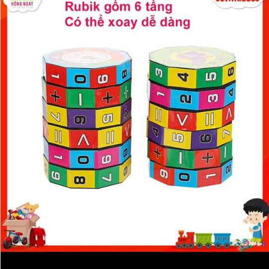 [FreeShip – Sale khô máu] RUBIK TOÁN HỌC 6 TẦNG 4.8