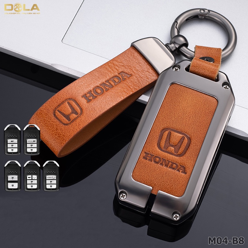 Vỏ ốp chìa khoá xe hơi - ô tô Honda - Civic, CRV, Accord, City, HRV - M04-B8 dolashop