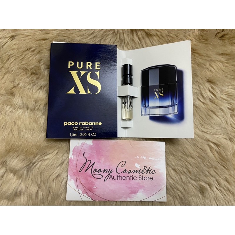 Vial mẫu thử nước hoa nam nữ hot hít nhất nhà Paco rabanne pure xs / Jean Peaul Gaultier Sandal Le Male