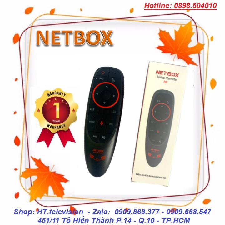 Chuột bay NetBox B2 Voice - Hàng chính hãng